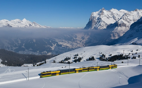 Eiger and Jungfrau Glacier View Day Trip from Zurich