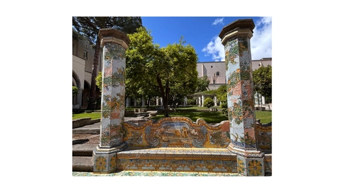 Naples Cloister of Santa Chiara with Skip-the-Line Ticket