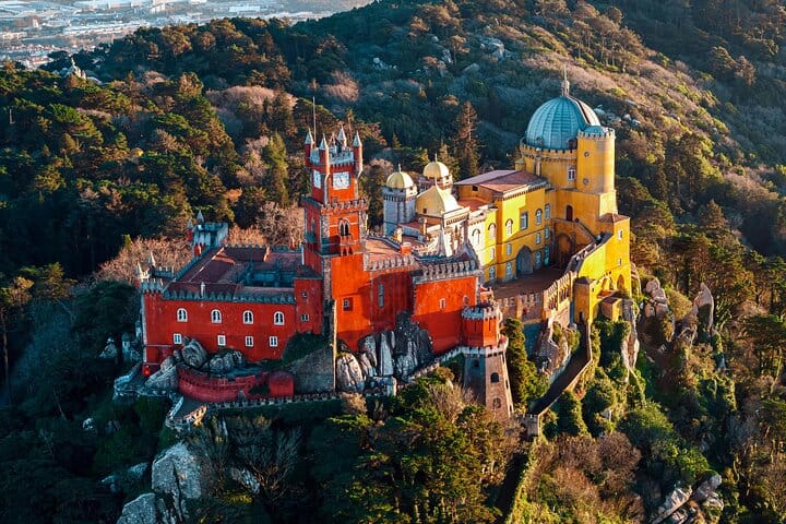 Sintra & Cascais: Private Tour Pena Palace & Regaleira Included