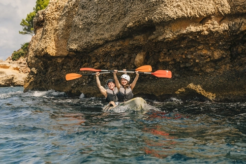 Mallorca: Kayak, Sea Cave, Cliff Jumping and Snorkeling Tour