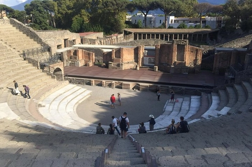 Tour in Ancient City of Pompei from Rome