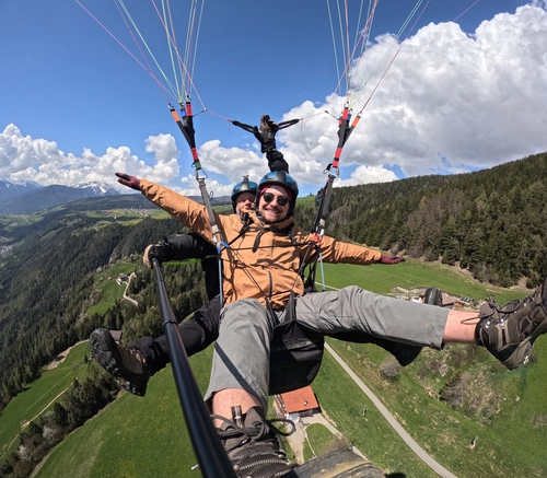 YoungEagle Brixen Kids Paragliding Flight